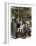 Jesus Eating with Sinners and Tax-Collectors in Jerusalem-null-Framed Giclee Print