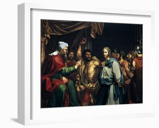 Jesús En Casa De Anás, 1803-Jose De Madrazo Y Agudo-Framed Giclee Print