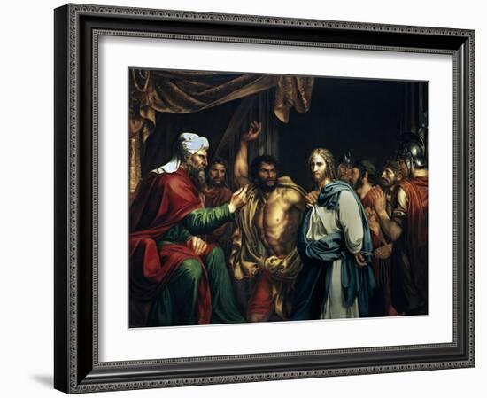 Jesús En Casa De Anás, 1803-Jose De Madrazo Y Agudo-Framed Giclee Print