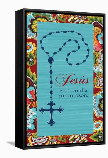 Jesus En Ti Confia Mi Corazon-Piper Ballantyne-Framed Stretched Canvas