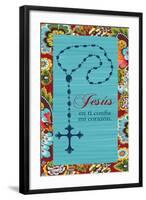 Jesus En Ti Confia Mi Corazon-Piper Ballantyne-Framed Art Print