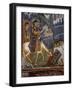 Jesus Entering Jerusalem, Byzantine Fresco-null-Framed Giclee Print