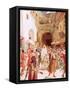 Jesus Entering Jesusalem-William Brassey Hole-Framed Stretched Canvas