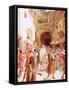 Jesus Entering Jesusalem-William Brassey Hole-Framed Stretched Canvas