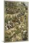 Jesus Enters Jerusalem on Palm Sunday-James Tissot-Mounted Photographic Print