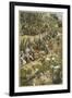 Jesus Enters Jerusalem on Palm Sunday-James Tissot-Framed Photographic Print