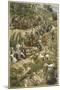 Jesus Enters Jerusalem on Palm Sunday-James Tissot-Mounted Photographic Print