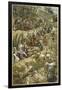 Jesus Enters Jerusalem on Palm Sunday-James Tissot-Framed Premium Photographic Print