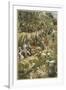 Jesus Enters Jerusalem on Palm Sunday-James Tissot-Framed Premium Photographic Print