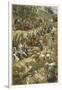 Jesus Enters Jerusalem on Palm Sunday-James Tissot-Framed Photographic Print