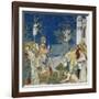 Jesus' Entry into Jerusalem, Detail from Life and Passion of Christ-Giotto di Bondone-Framed Giclee Print