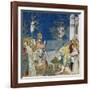 Jesus' Entry into Jerusalem, Detail from Life and Passion of Christ-Giotto di Bondone-Framed Giclee Print