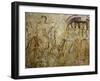 Jesus' Entry into Jerusalem, Early Christian Frescoes, Hypogeum of Santa Maria in Stelle-null-Framed Giclee Print