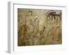 Jesus' Entry into Jerusalem, Early Christian Frescoes, Hypogeum of Santa Maria in Stelle-null-Framed Giclee Print