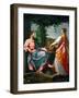 Jesus Et La Samaritaine - Baroque : Christ and the Samaritan Woman Par Rosselli, Matteo (1578-1650)-Matteo Rosselli-Framed Giclee Print