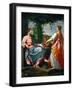 Jesus Et La Samaritaine - Baroque : Christ and the Samaritan Woman Par Rosselli, Matteo (1578-1650)-Matteo Rosselli-Framed Giclee Print