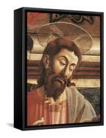 Jesus' Face, Detail from the Last Supper, 1450-Andrea Del Castagno-Framed Stretched Canvas
