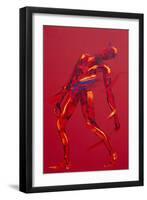 Jesus Falls for the First Time - Station 3-Penny Warden-Framed Giclee Print
