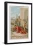 Jesus Falls for the First Time under the Weight of the Cross. the Third Station of the Cross-null-Framed Giclee Print