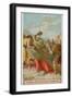 Jesus Falls for the Second Time. the Seventh Station of the Cross-null-Framed Giclee Print