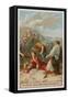 Jesus Falls for the Third Time. the Ninth Station of the Cross-null-Framed Stretched Canvas