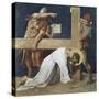 Jesus Falls the Second Time (7th Station of the Cross) 1898-Martin Feuerstein-Stretched Canvas