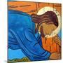Jesus falls under the cross-Sara Hayward-Mounted Giclee Print