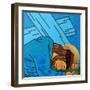 Jesus falls-Sara Hayward-Framed Giclee Print