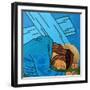 Jesus falls-Sara Hayward-Framed Giclee Print