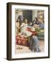 Jesus' Feet Anointed-null-Framed Art Print