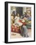 Jesus' Feet Anointed-null-Framed Art Print