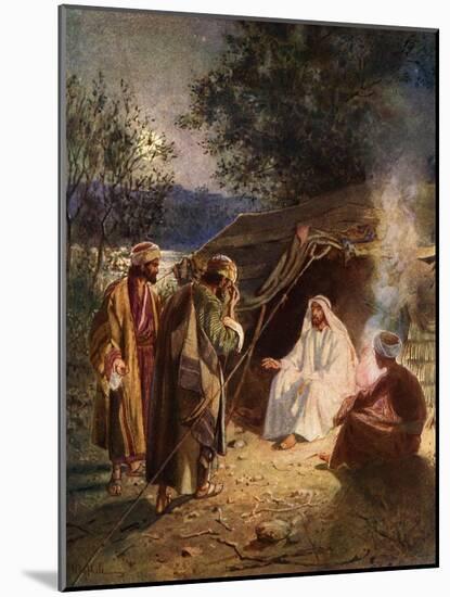 Jesus' first Disciples - Bible-William Brassey Hole-Mounted Giclee Print