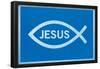 Jesus Fish With Text-null-Framed Poster