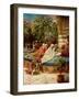 Jesus forgives a sinful woman - Bible-William Brassey Hole-Framed Giclee Print