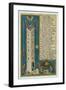 Jesus from Heaven Looks Down Apprehensively at the Builders of the Tower of Babel-null-Framed Art Print