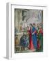 Jesus Gives Sight to One Born Blind, from a Bible Printed by Edward Gover, 1870s-Siegfried Detler Bendixen-Framed Giclee Print