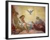 Jesus, God and the Holy Spirit, Franciscan Church of Vienna, Vienna, Austria, Europe-null-Framed Photographic Print