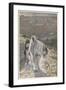 Jesus Goes in the Evening to Bethany-James Tissot-Framed Giclee Print