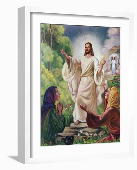 Jesus Has Risen-Vittorio Bianchini-Framed Giclee Print