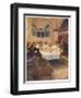 Jesus Has Supper with His Disciples for the Last Time-null-Framed Art Print