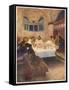 Jesus Has Supper with His Disciples for the Last Time-null-Framed Stretched Canvas