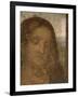 Jesus head, detail from Leonardos Last Supper,1498. After restoration (finished in 1999).-Leonardo Da Vinci-Framed Giclee Print