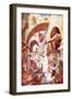 Jesus Healing a Woman in the Crowd While on the Way to the House of Jairus-William Brassey Hole-Framed Giclee Print
