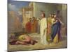 Jesus Healing the Leper, 1864-Jean-Marie Melchior Doze-Mounted Giclee Print