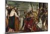 Jesus Healing the Servant of a Centurion-Paolo Veronese-Mounted Giclee Print