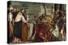 Jesus Healing the Servant of a Centurion-Paolo Veronese-Stretched Canvas