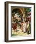 Jesus heals a centurion 's servant - Bible-William Brassey Hole-Framed Premium Giclee Print