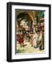 Jesus heals a centurion 's servant - Bible-William Brassey Hole-Framed Giclee Print