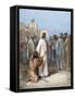 Jesus Heals a Demon-Possessed Dumb-Gustave Dore-Framed Stretched Canvas