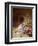 Jesus heals a sick girl - Bible-William Brassey Hole-Framed Premium Giclee Print